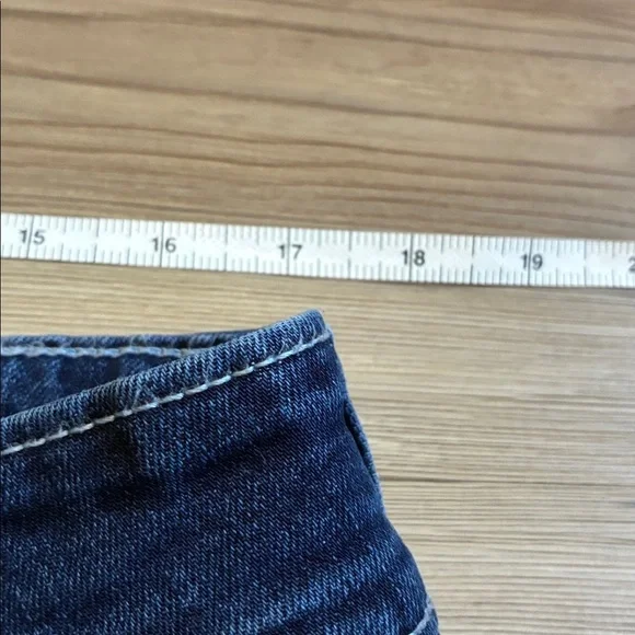 Old Navy Extra High-Rise Sky-hi Wide-Leg Jeans Plus size 16P Dark Wash NWOT - Picture 6 of 13